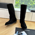CC 25 High Boot Black Suede 430333