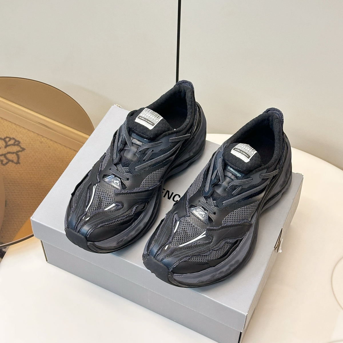 Balenciaga Jet Sneaker Black TPU Mesh 986307