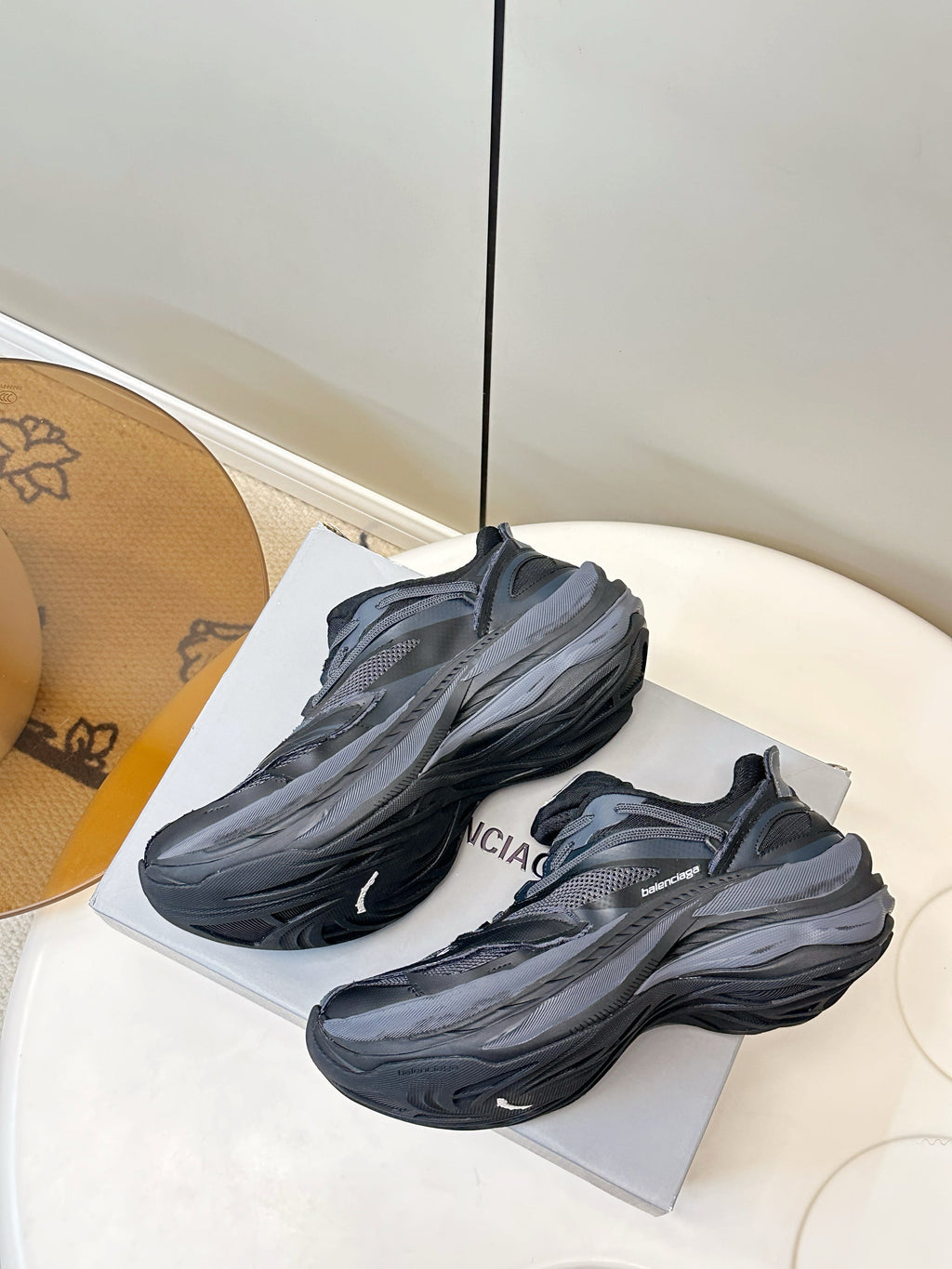 Balenciaga Jet Sneaker Black TPU Mesh 986307