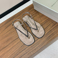 Brunello Cucinelli Flat Sandals Light Taupe Suede 934693