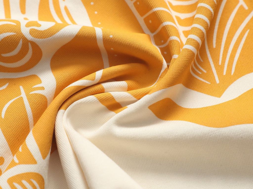 Burberry Men Knight Oversized T-Shirt Cream Yellow Cotton