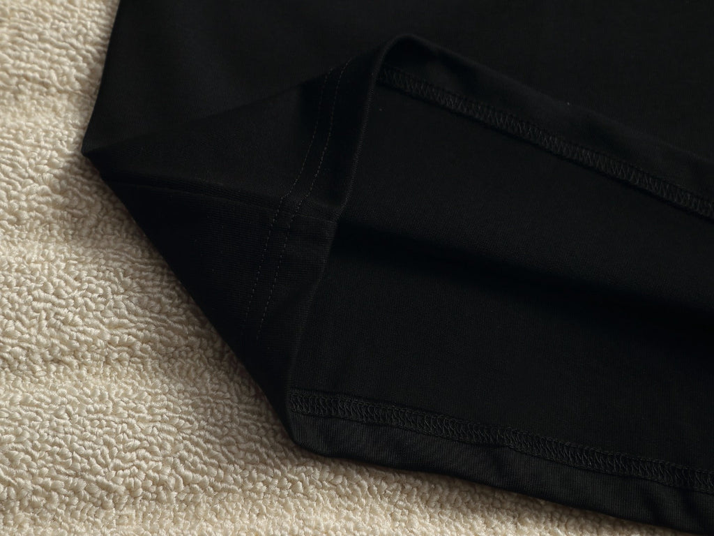 Burberry Men Oversized T-Shirt Black Cotton