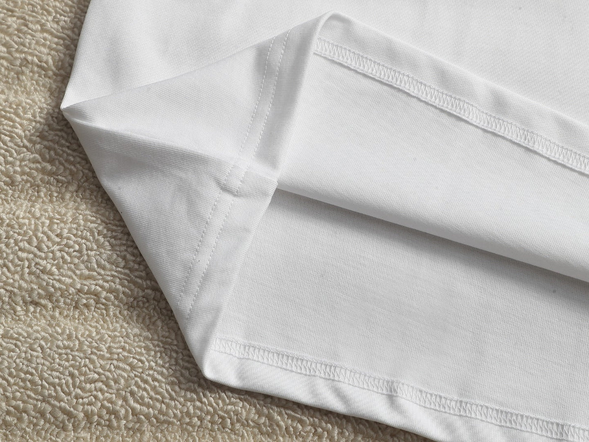 Burberry Men Oversized T-Shirt White Cotton