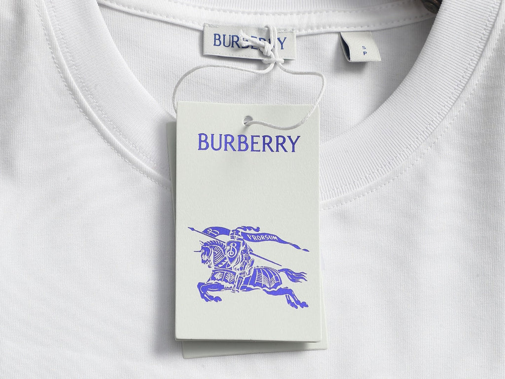 Burberry Men Oversized T-Shirt White Cotton