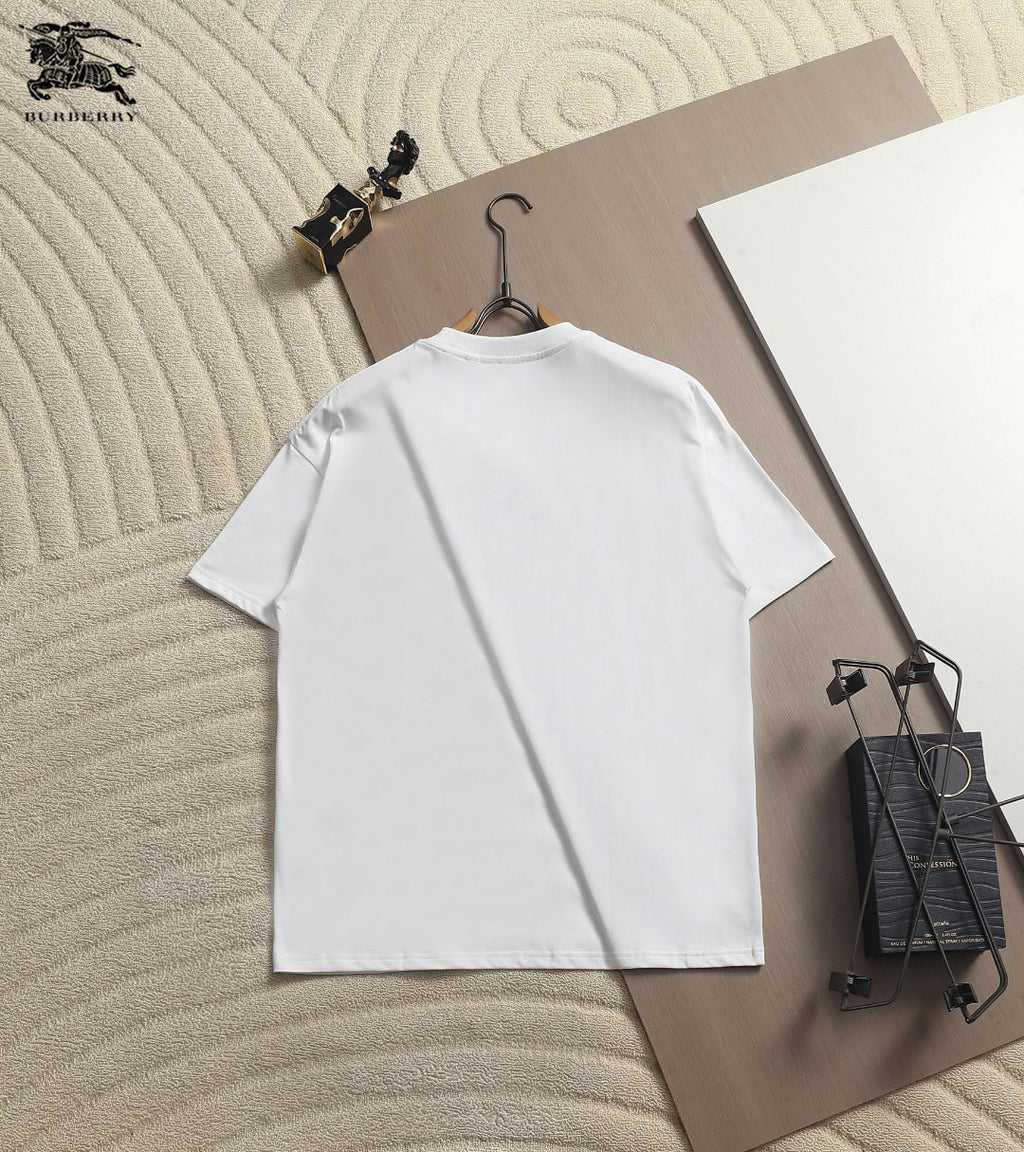 Burberry Men Oversized T-Shirt White Cotton