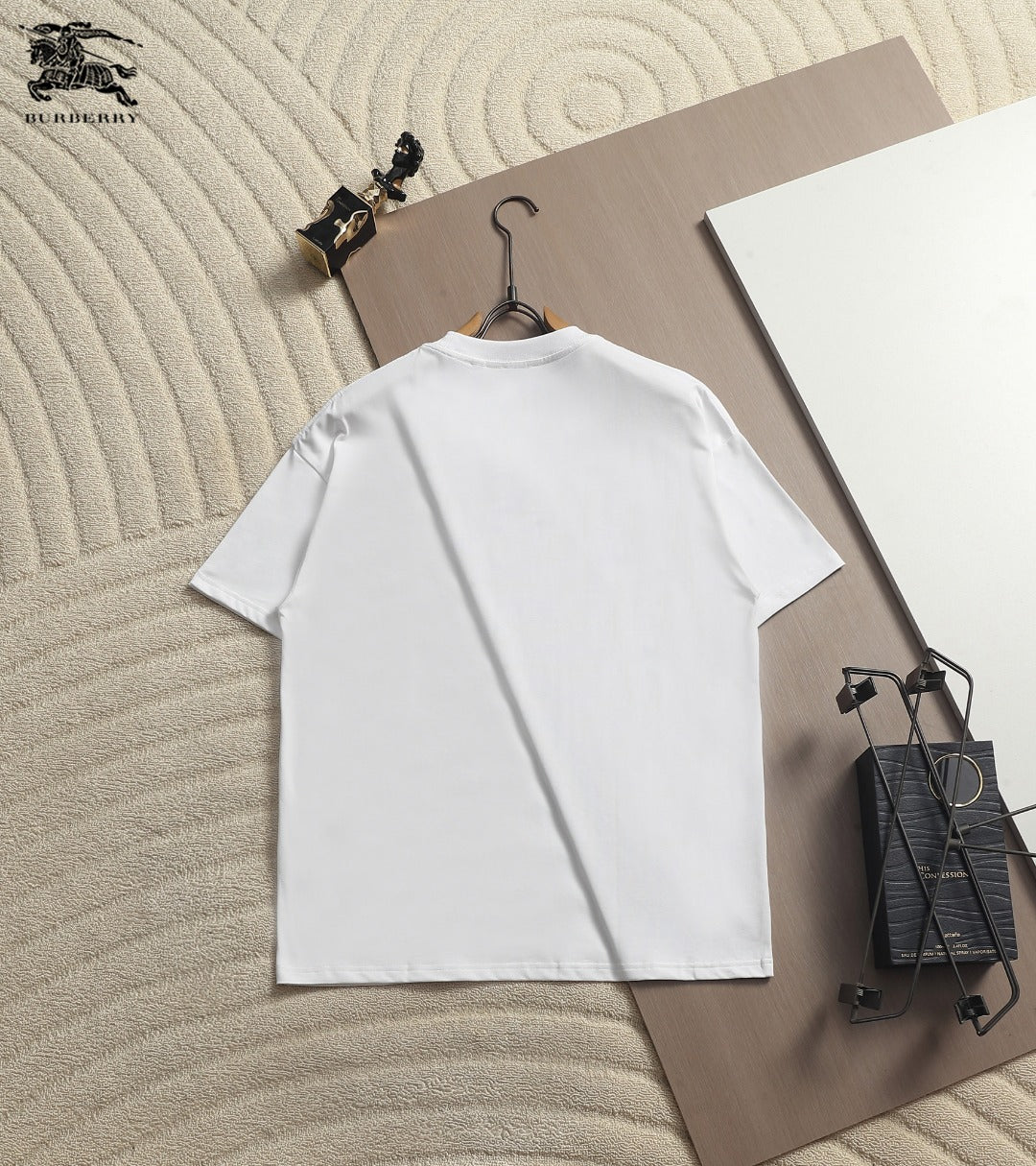 Burberry Men Oversized T-Shirt White Cotton