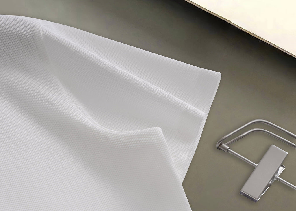 Burberry Men Check Colla Polo Shirt White Cotton