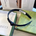 BOW HAIRBAND IN BLACK RE-NYLON 356589