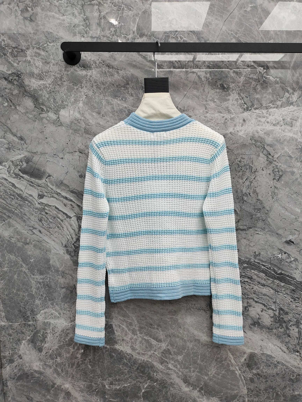 CC 25 Long Sleeve Striped Cardigan Tencel 283779