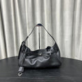 Balenciaga Bel Air Shoulder Bag Black Smooth Calfskin