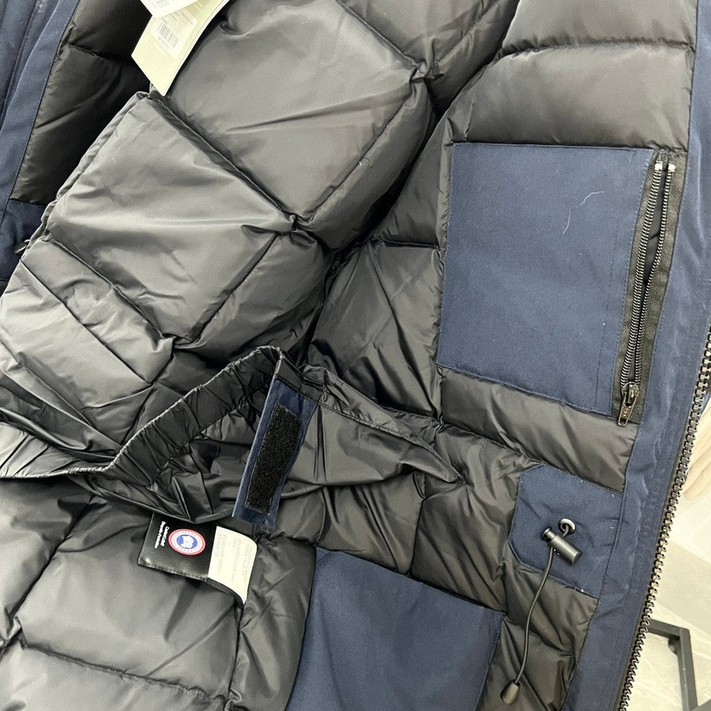 C. Goose Bomber Jacket Grey Polyester 0030