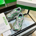 BV 26s Orbit Flash Sneaker Sliver Green Mesh Leather 735924
