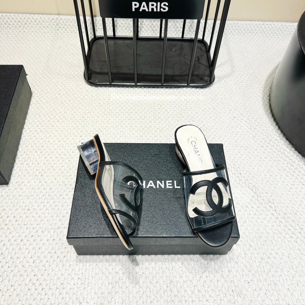 CC 25 Mule 3cm PVC Calfskin