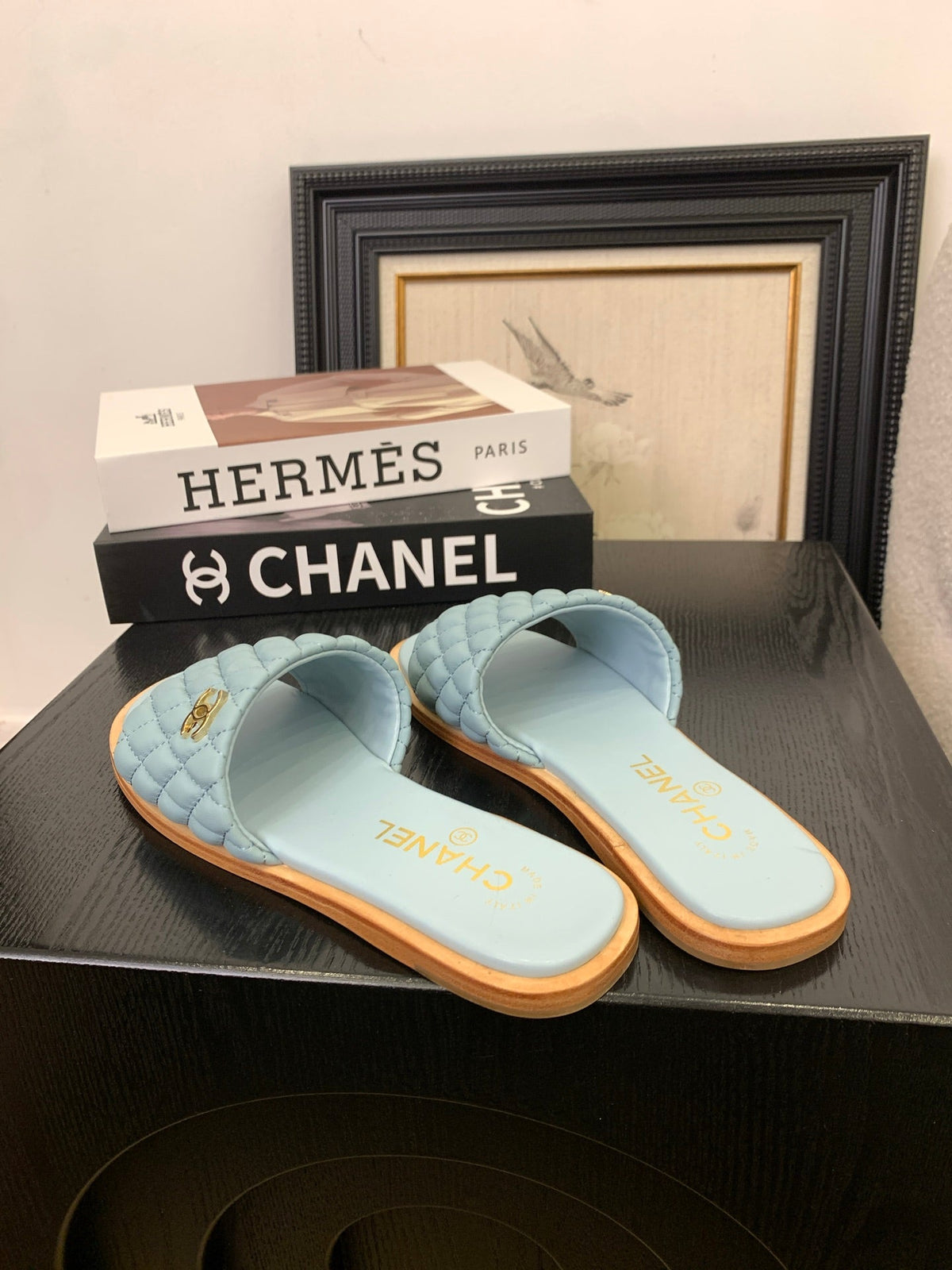CC 25 Mule Sky Blue Sheepskin 277681
