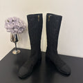 CC 25 Long Boot Black Mesh 354927