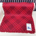 BBR Double-Sided Scarf 190CM Red Cashmere 293316