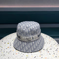 BUCKET HAT IN BLUE GRAY COTTON 429924