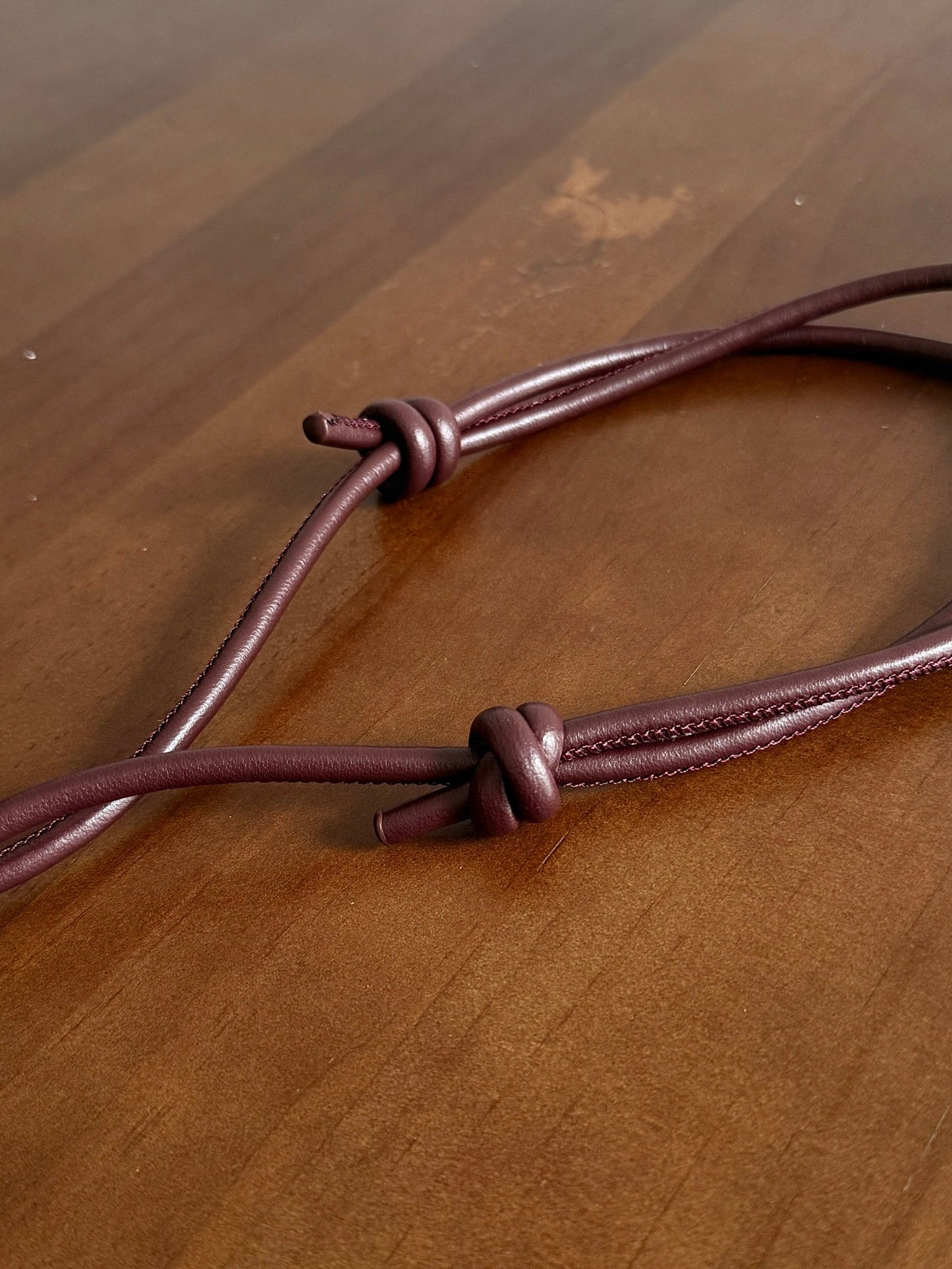 BV Notturno Flap Bag Burgundy Intrecciato Leather