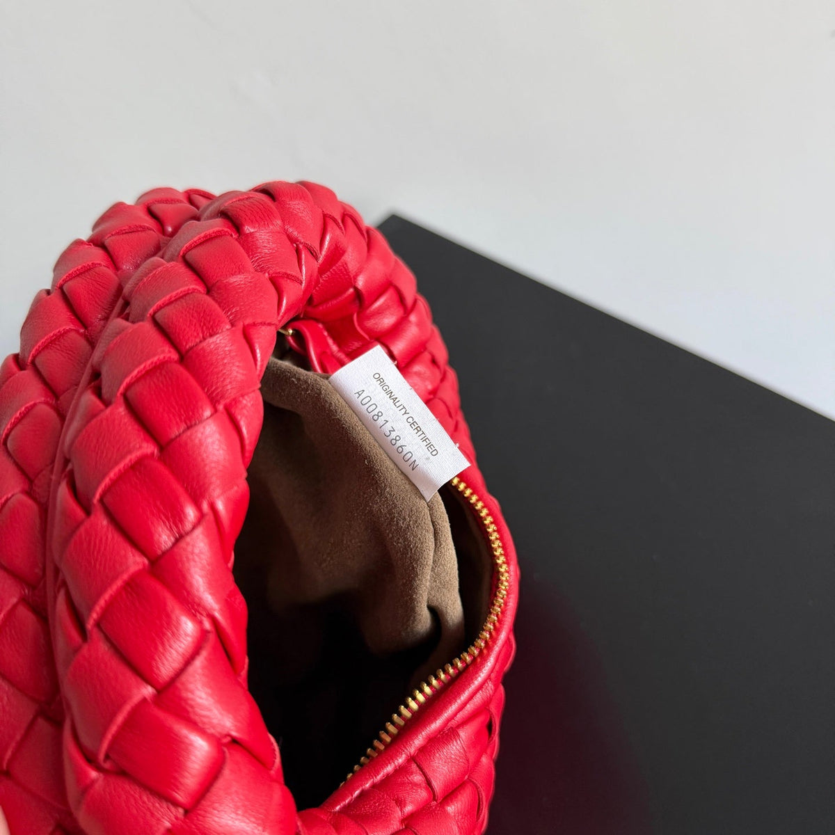 Bottga Veneta 2026 Bag 26cm Red Lambskin