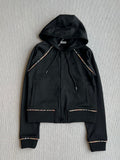 Bur 25 Hooded Suit Black Cottoon 300073