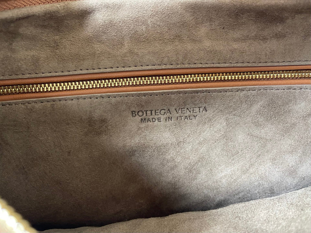 Bottega Veneta Veneta Bag 44cm Tan Brown Intrecciato Leather