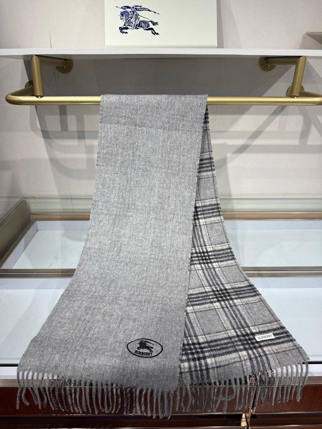 BRR Scarf 30x200cm Colorful Cashmere 217183