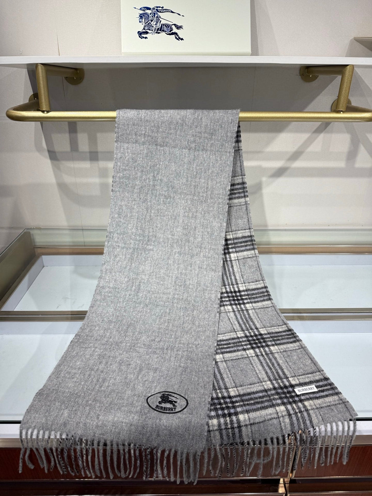 BRR Scarf 30x200cm Colorful Cashmere 217183
