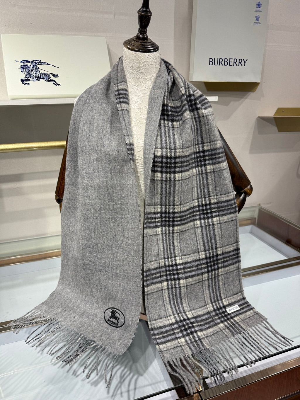 BRR Scarf 30x200cm Colorful Cashmere 217183
