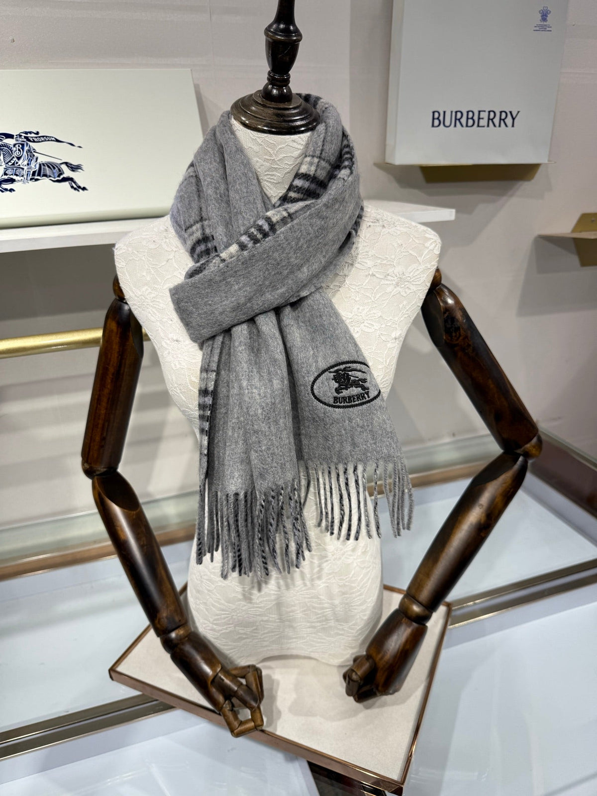 BRR Scarf 30x200cm Colorful Cashmere 217183
