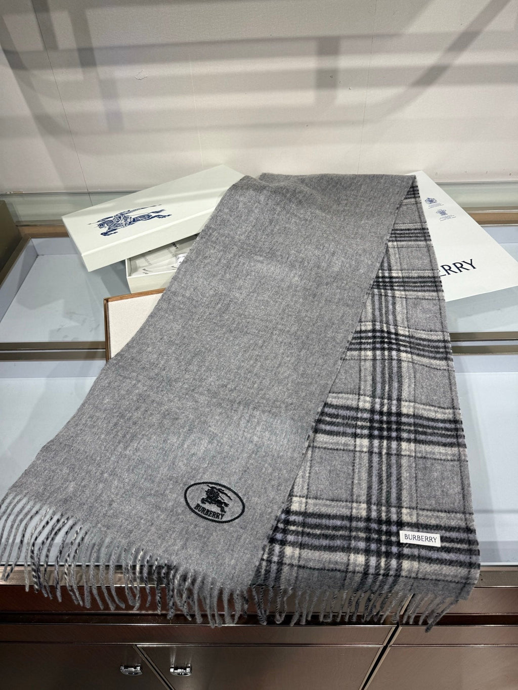 BRR Scarf 30x200cm Colorful Cashmere 217183