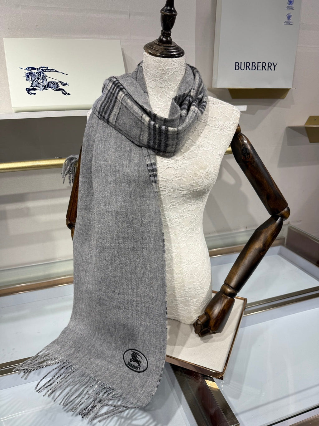 BRR Scarf 30x200cm Colorful Cashmere 217183