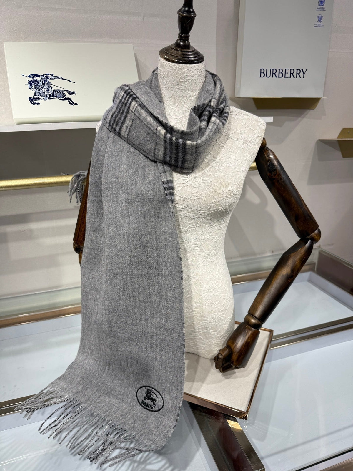BRR Scarf 30x200cm Colorful Cashmere 217183