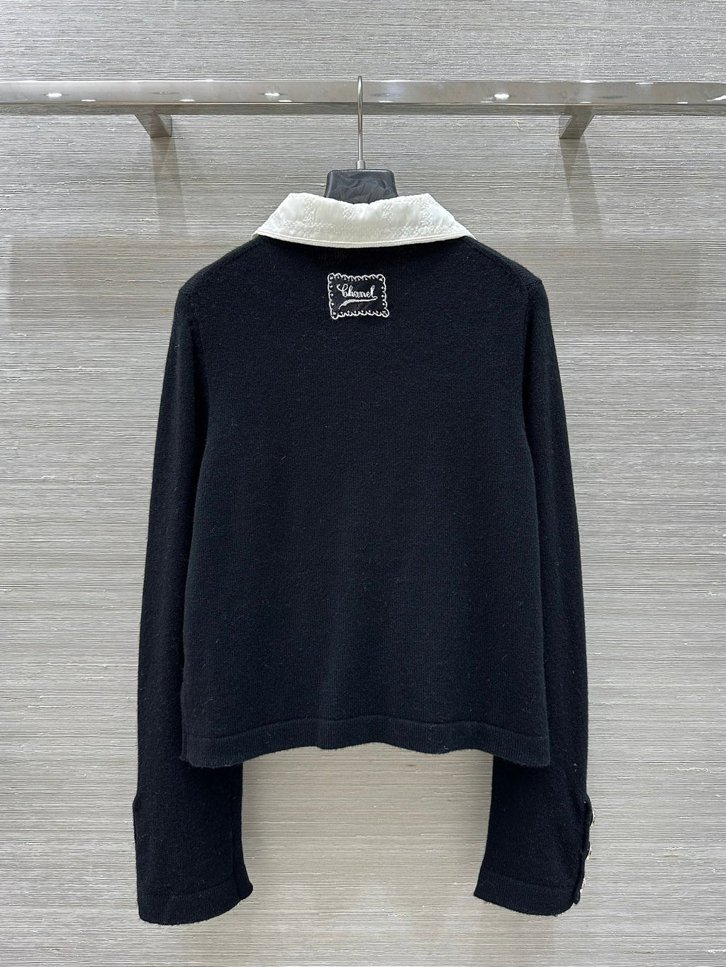 CC 25 Cardigan Black Cashmere