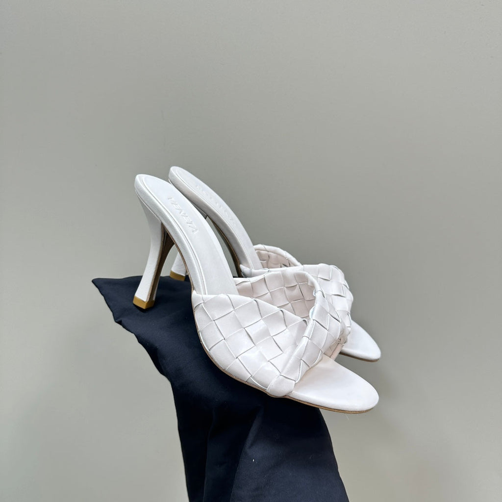 blink mule 95 cream lambskin