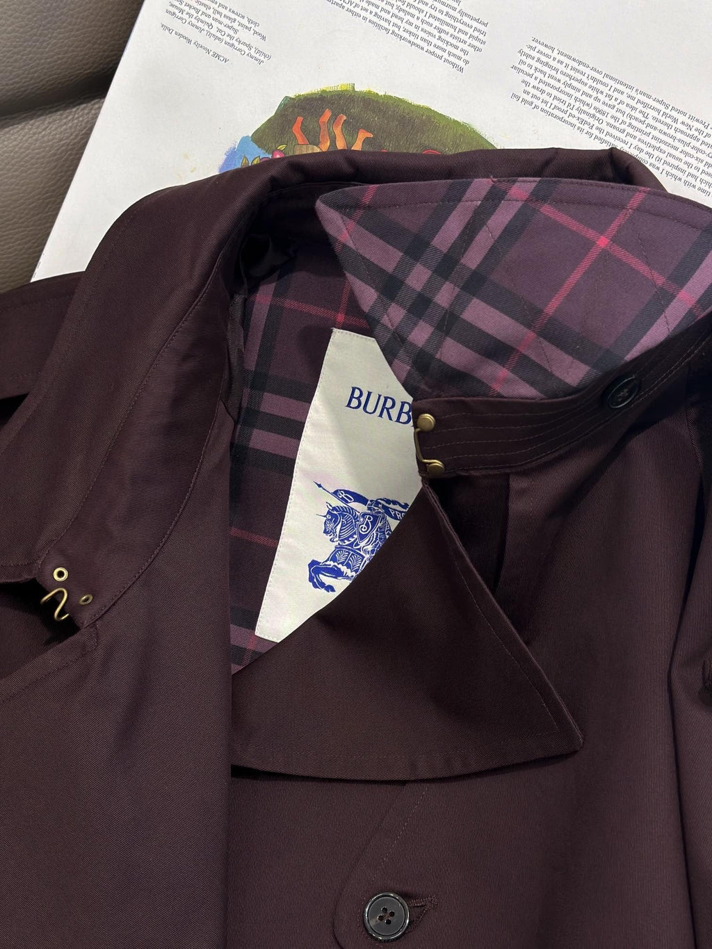 BURBERRY 25S LONG COAT 185
