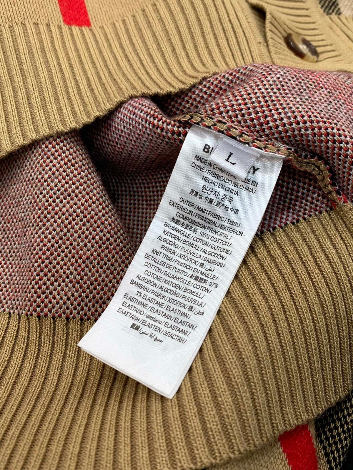BURBERRY 25S CARDIGAN 259