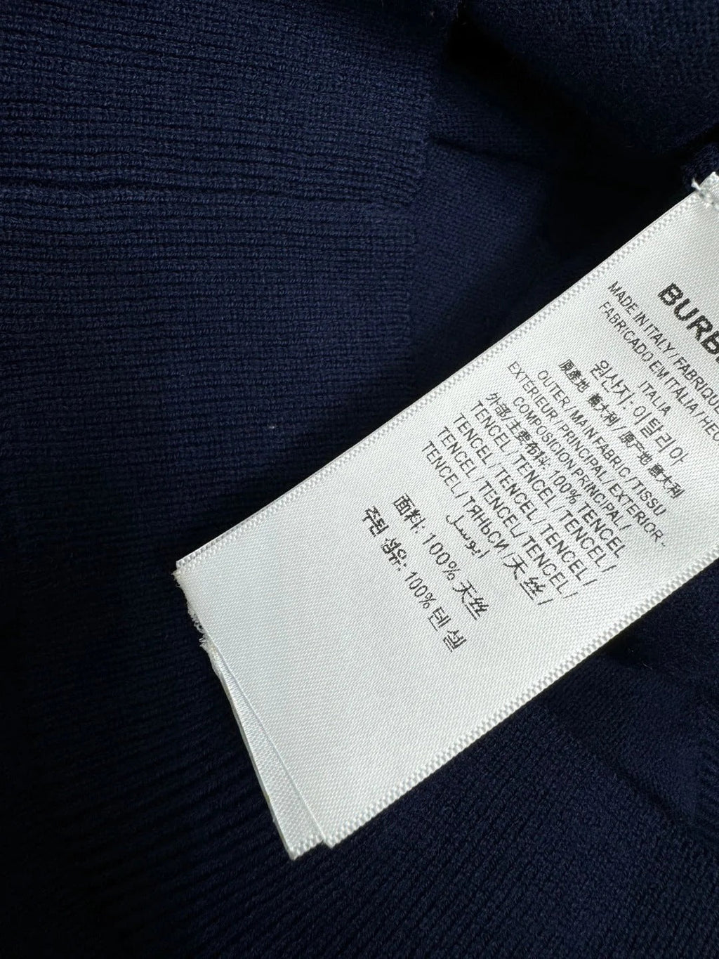 BURBERRY SHORT-SLEEVE KNITTED POLO SHIRT 274845