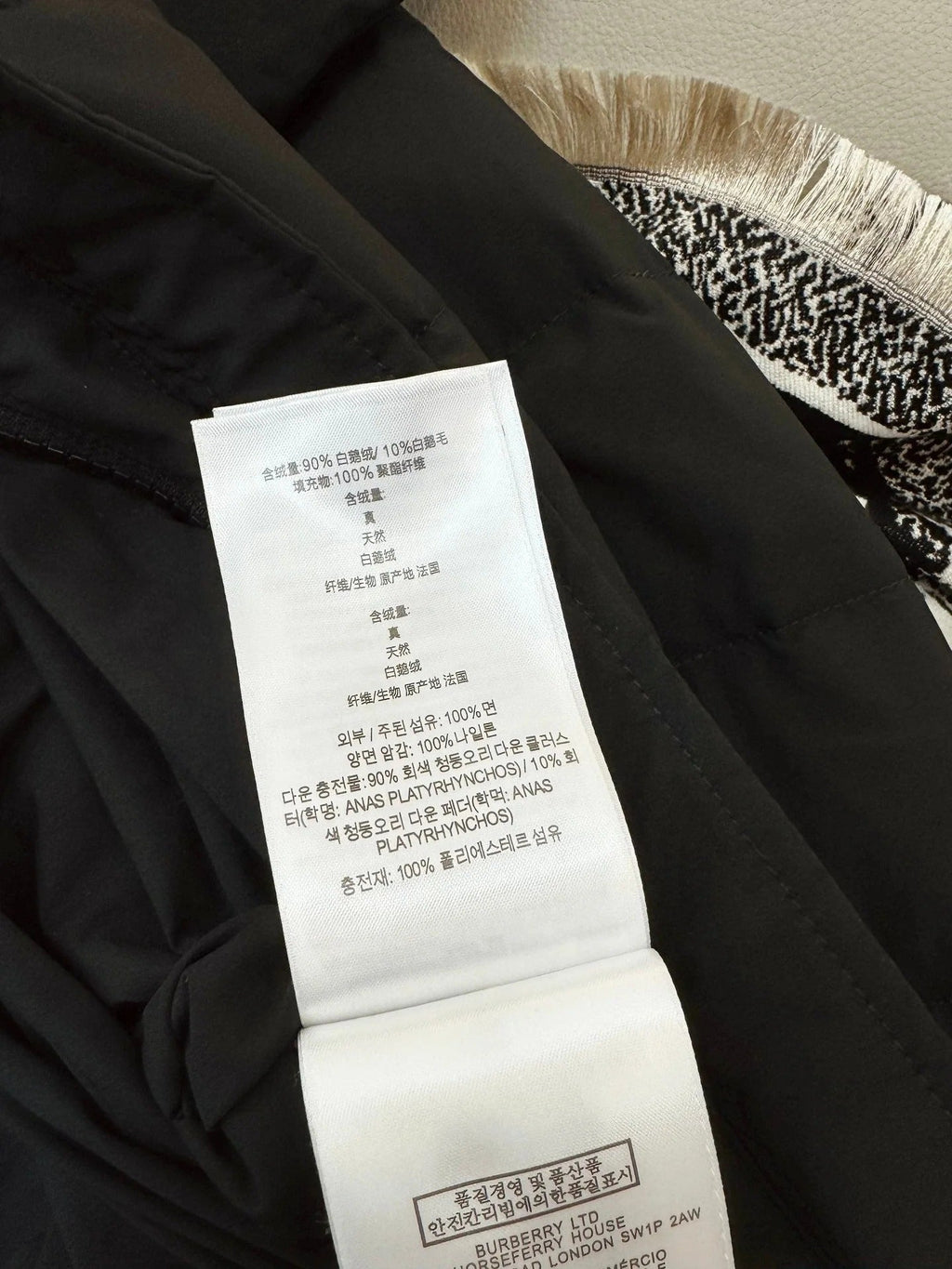 BURBERRY 25S LONG DOWN COAT 173