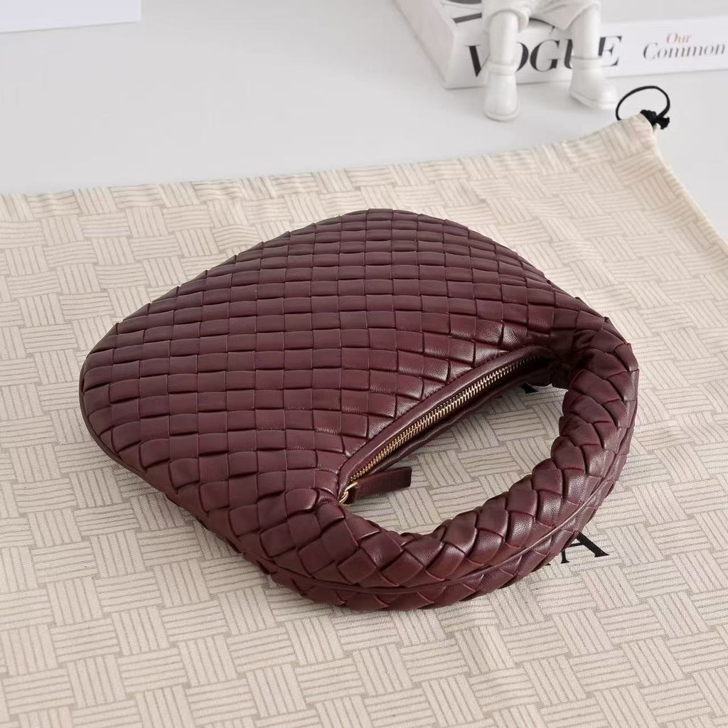 Bottga Veneta 2026 Bag 26cm Burgundy Lambskin