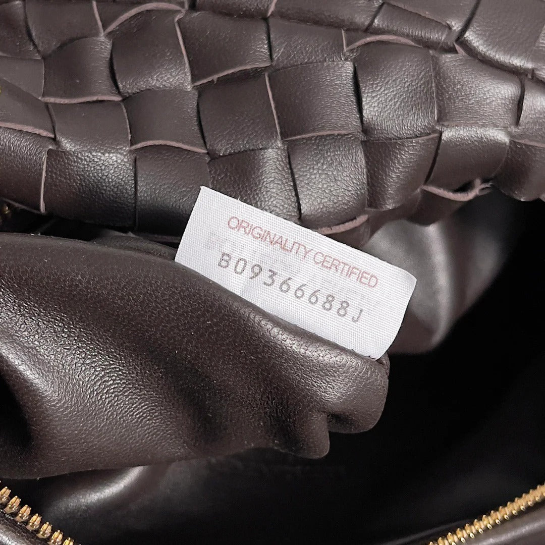 Bottega Veneta 2026 Jodie Bag 36cm Dark Chocolate Lambskin