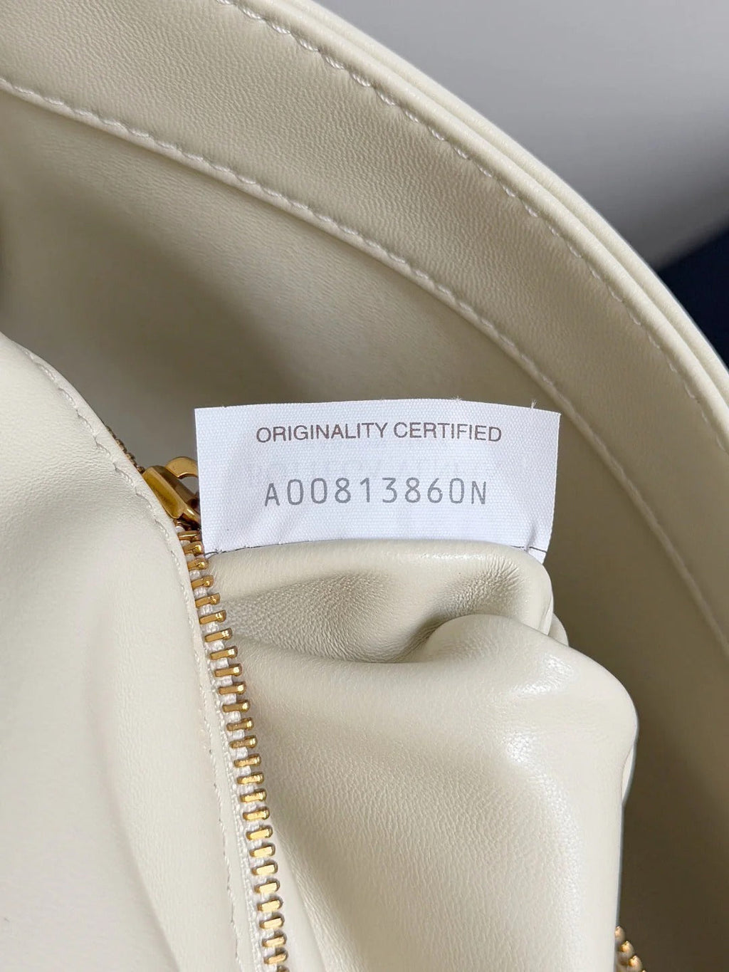 Bottega Veneta 2026 Madison Bag White Lambskin 129930
