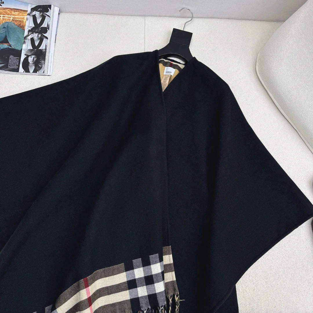 BURBERRY 25S PLAID KNITTED SCARF 127