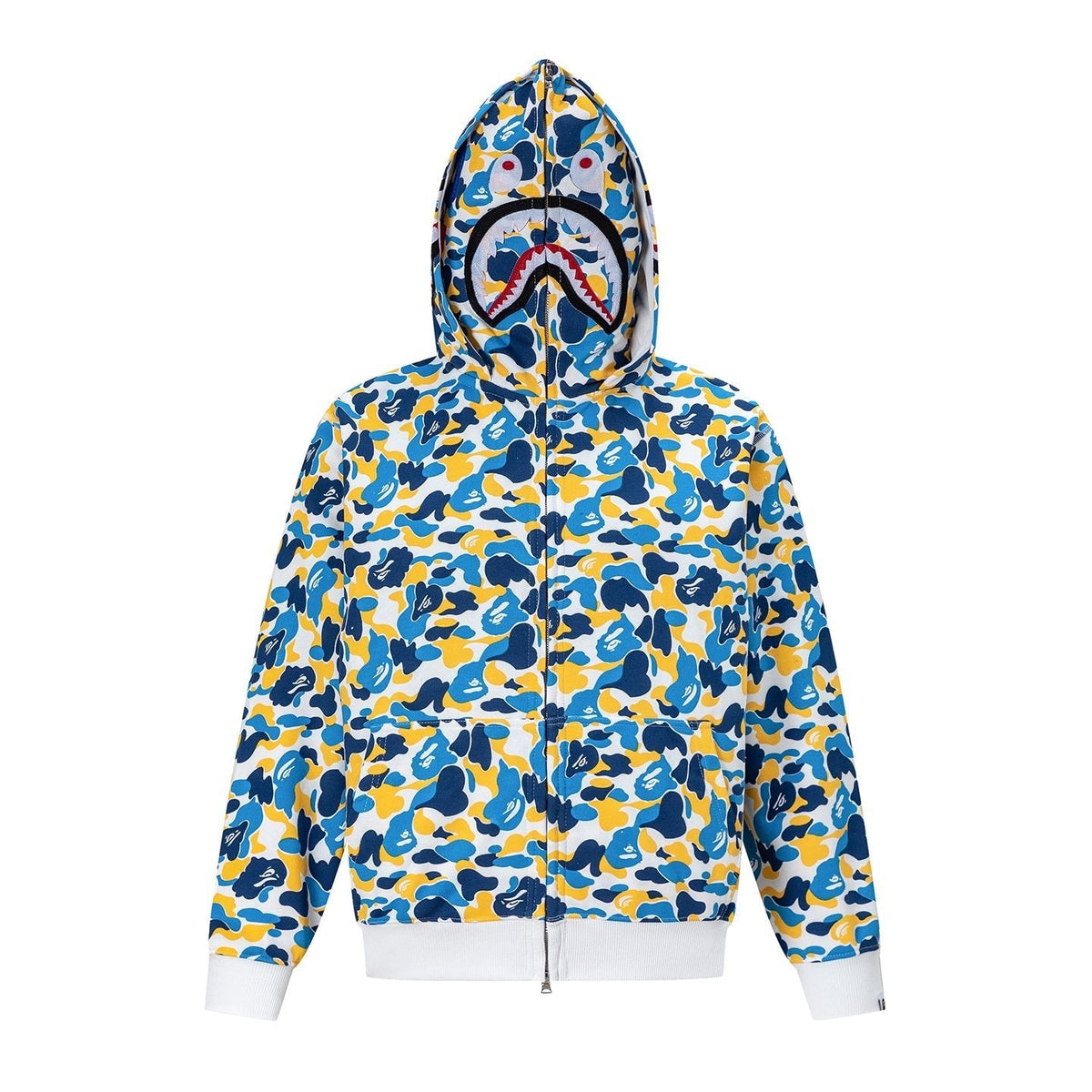 BAPE Shark Camo Full-Zip Hoodie