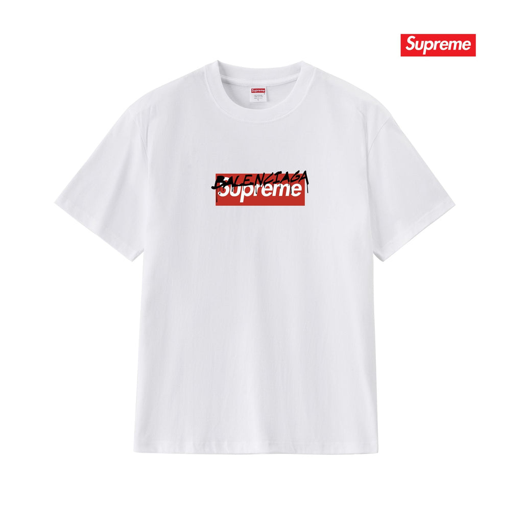 Supreme Balenciaga-Style Box Logo T-Shirt