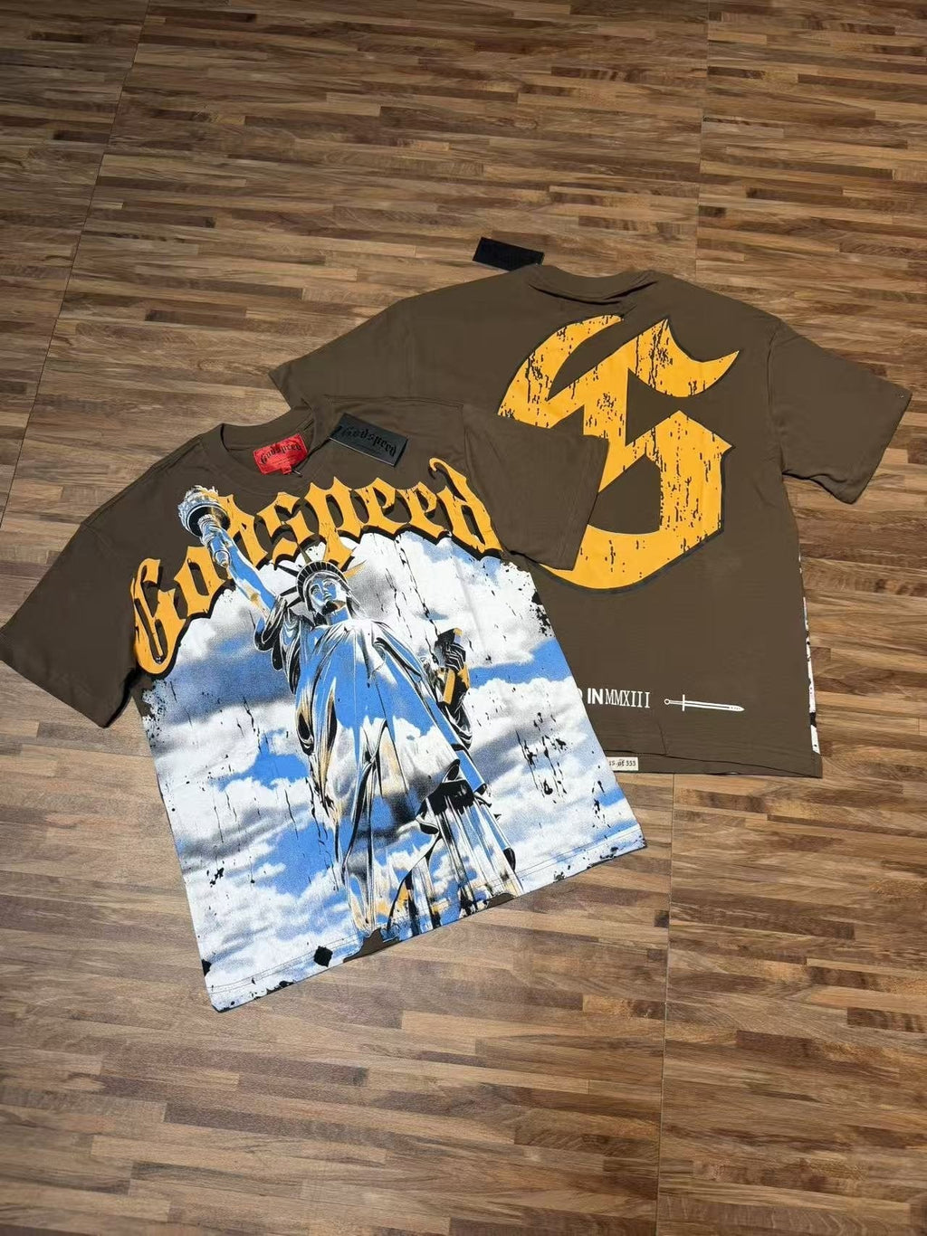 Godspeed 5010 Statue Graphic T-Shirt