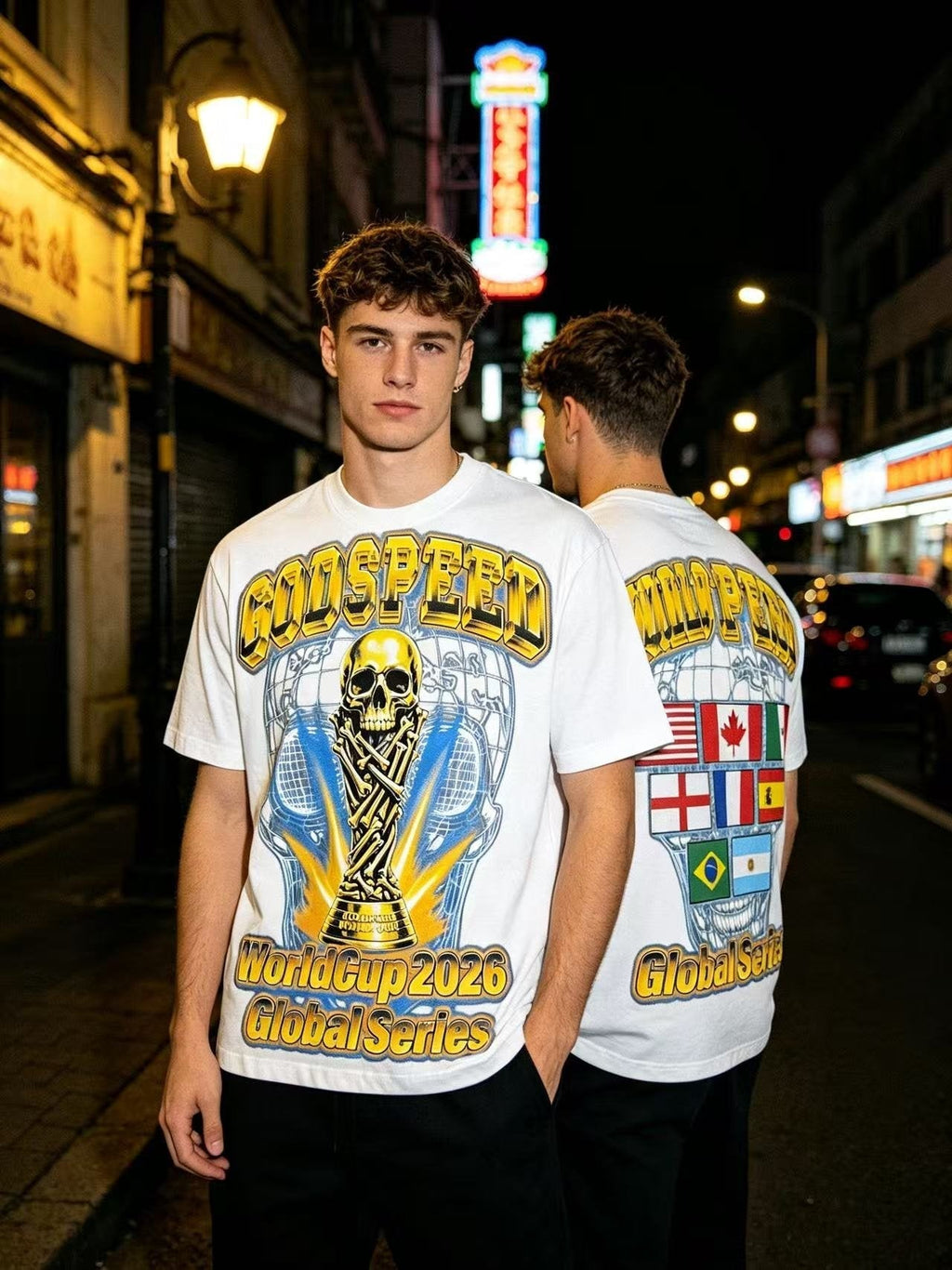 Godspeed World Cup 2026 Graphic T-Shirt