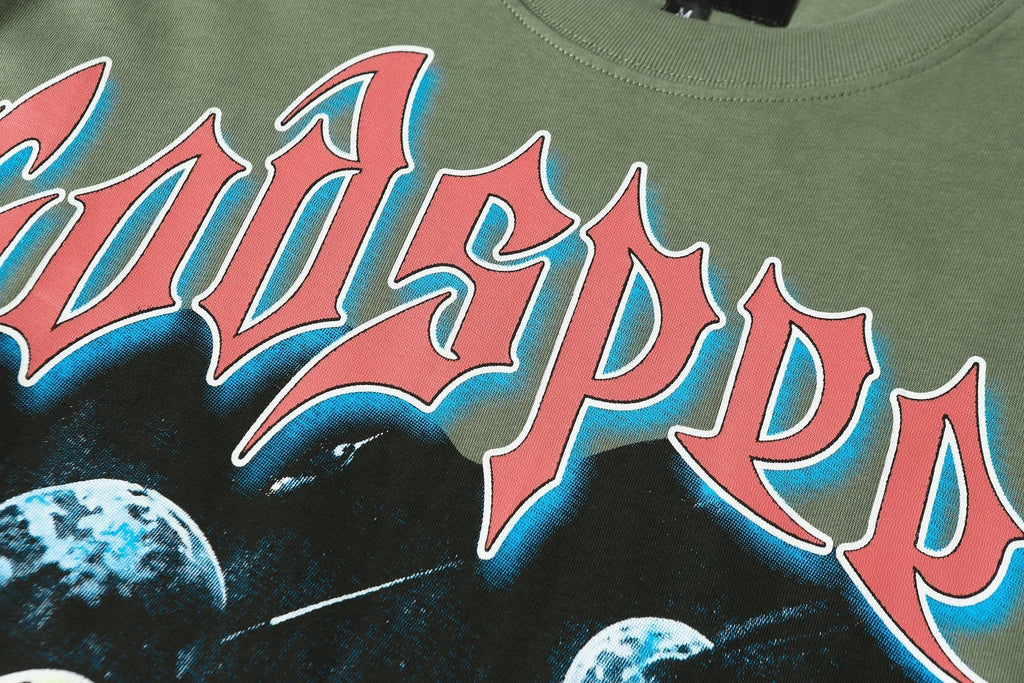 Godspeed Skeleton Chess Graphic T-Shirt