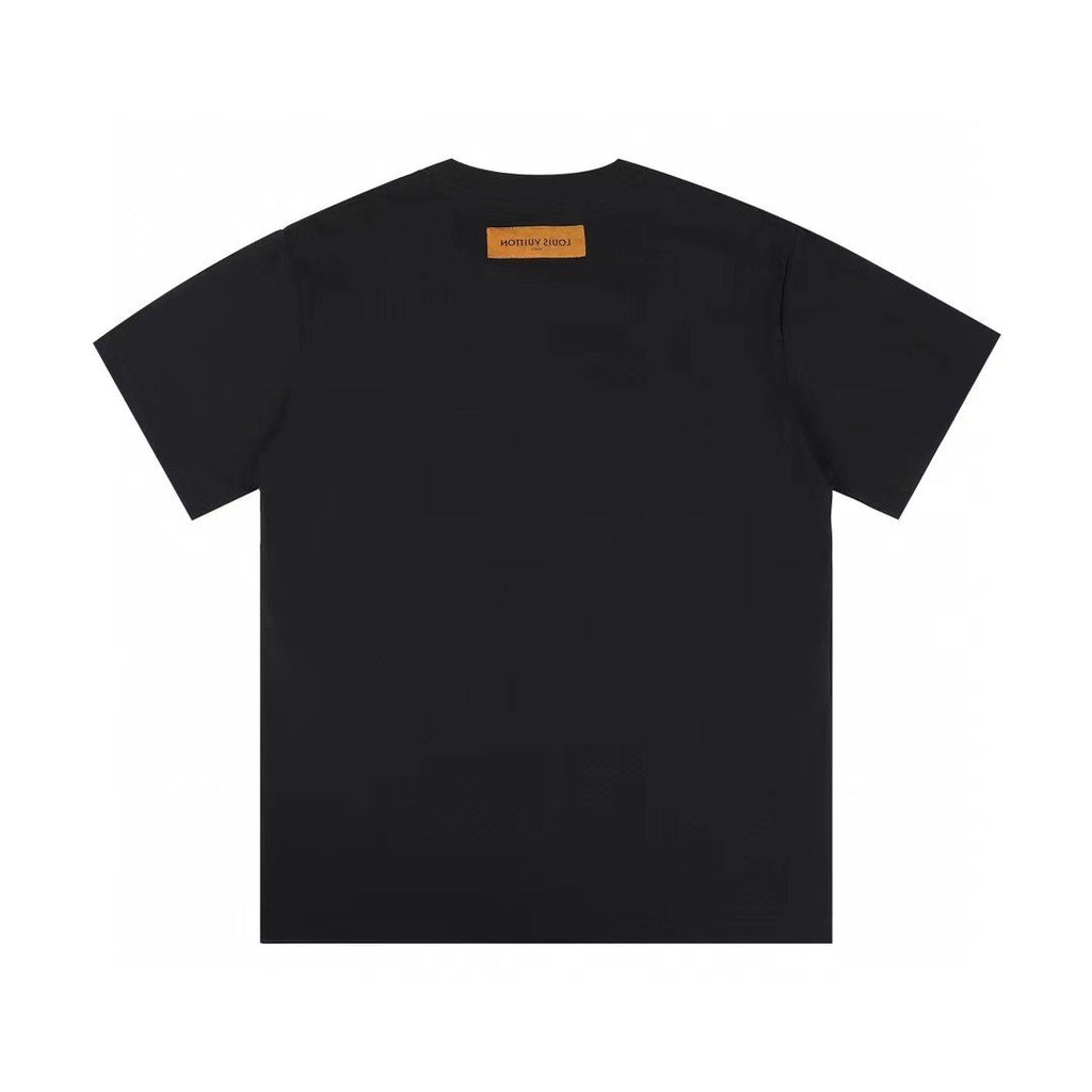 Supreme LV-Style Graffiti Graphic T-Shirt