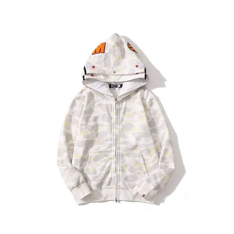 BAPE Shark Camo Full-Zip Hoodie