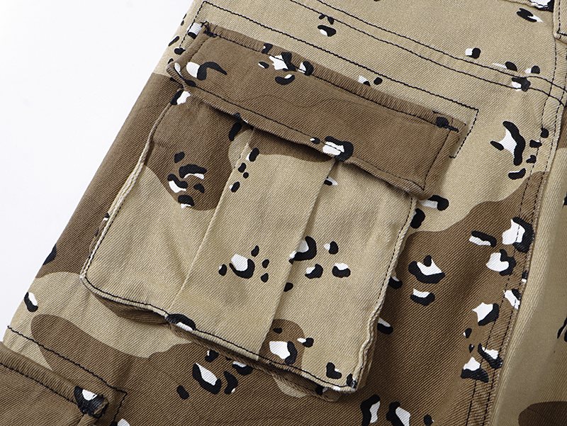 VALABASAS Camo Flared Cargo Pants